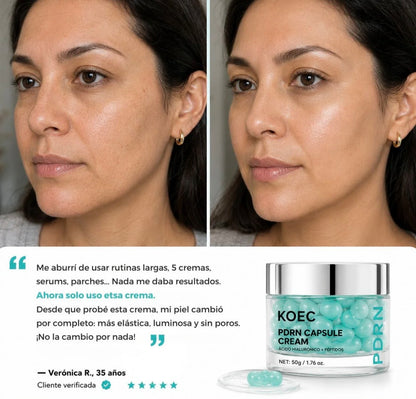 KOEC Capsule Cream · Crema con cápsulas de ADN de Salmón