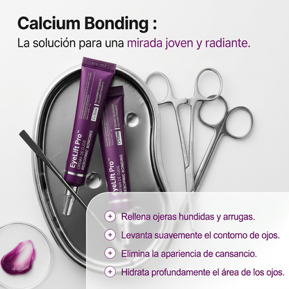 EyeLift Pro™ — Crema Coreana Anti-Ojeras con Calcio, Péptidos y Colágeno