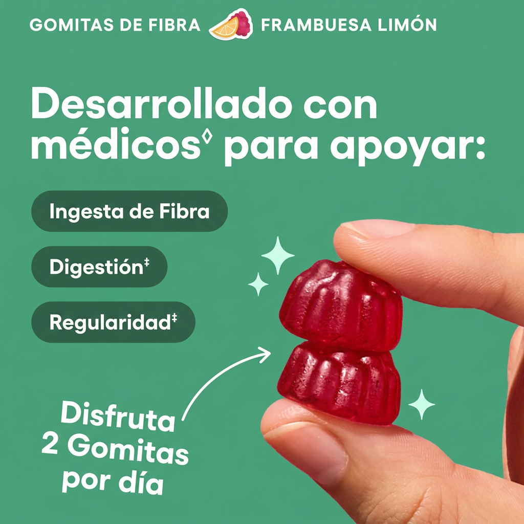 FiberGummies Pro™ – Digestión Activa con Fibra Prebiótica